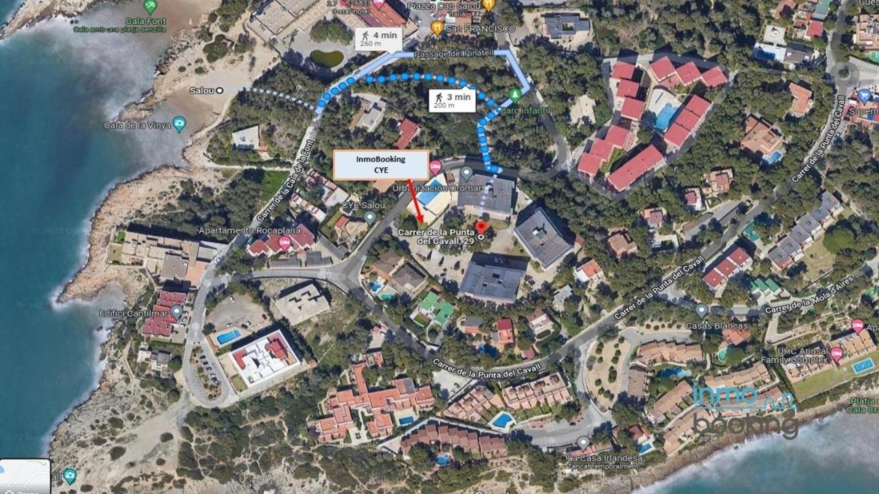 Sun Beach Cye Salou, Climatizado, Piscina Y Pk ภายนอก รูปภาพ